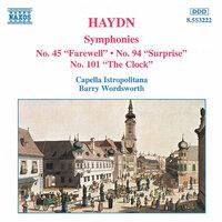 Haydn: Symphonies Nos. 45, 94 and 101