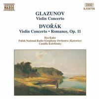 Glazunov / Dvorak: Violin Concertos in A Minor