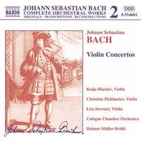 Bach, J.S.: Violin Concertos, Bwv 1041-1043 and Bwv 1052