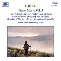 Grieg: Piano Music, Vol. 3