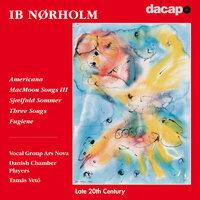 Norholm: Americana / Macmoon Songs / Fuglene