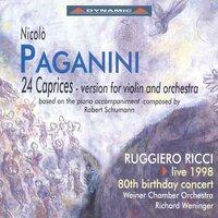 Paganini: 24 Caprices (Arr. for Violin and Orchestra)