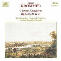 Krommer: Clarinet Concertos Opp. 35, 36 and 91