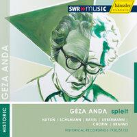 Geza Anda plays Solo Recitals (1950-1955)