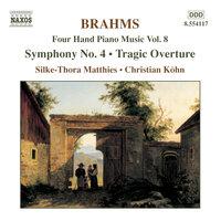Brahms: Four-Hand Piano Music, Vol.  8