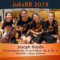String Quartet No. 11 in D Minor, Op. 9, No. 4, Hob.III:22: I. Allegro Moderato
