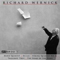 Richard Wernick: Works