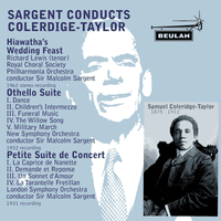 Coleridge-Taylor: Sargent Conducts