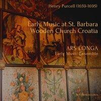Early Music at St. Barbara Wooden Church Croatia
