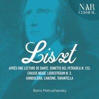 Franz Liszt: Après une lecture de Dante, Sonetto del Petrarca No. 123, Chasse Neige, Liebesträum No. 3, Gondoliera, Canzone, Tarantella