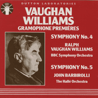 Vaughan Williams Gramophone Premieres