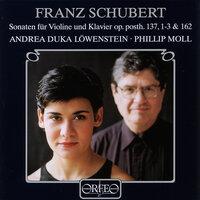 Schubert: Violin Sonatas Op. 137 Nos. 1-3 & 162