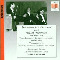 Mozart, Beethoven & Wieniawski:: Violin Concertos