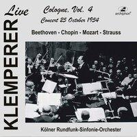 Klemperer Live: Cologne, Vol. 4 – Concert 25 October 1954 (Historical Recording)