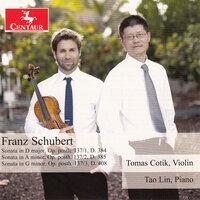 Schubert: Violin Sonatinas, Op. 137