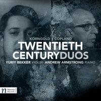 Twentieth Century Duos: Korngold & Copland
