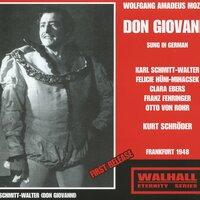 Mozart: Don Giovanni, K. 527 (Sung in German) [Recorded 1948]