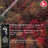 Edvard Grieg: Music for Strings
