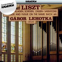 Liszt: Variations On the Motif "Weinen, Klagen, Sorgen, Zagen" / Ave Maria / Prelude and Fugue