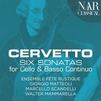 Cervetto: Six Sonatas for Cello and Basso Continuo