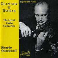 Ricardo Odnoposoff: Glazunov and Dvořák
