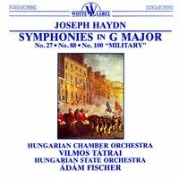 Haydn: Symphonies in G Major, Nos. 27, 88, 100, "Military"