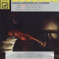 Bach, Mozart, Paganini: Violin Concertos of 3 Epochs