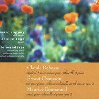 Debussy, Chausson & Emmanuel: Chamber Works