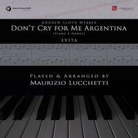 Don't Cry for Me Argentina (Arr. for Piano 4 Hands)