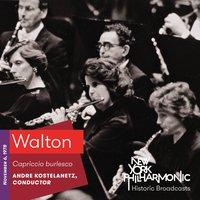 Walton: Capriccio burlesco (Recorded 1978)