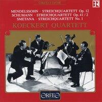 Mendelssohn, Schumann & Smetana: String Quartets