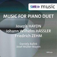 Haydn, Hässler & Zehm: Music for Piano Duet