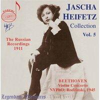 Jascha Heifetz Collection, Vol. 5: The 1911 Russian Recordings