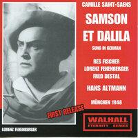 Saint-Saëns: Samson et Dalila, Op. 47 (Sung in German)