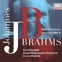 Brahms: Violin Concerto in D Major, Symphony No. 4 in E minor