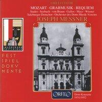 Mozart: Grabmusik, Requiem in D Minor & Church Sonata in E-Flat Major "Epistle Sonata"