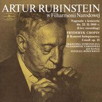 Artur Rubinstein w Filharmonii Narodowej