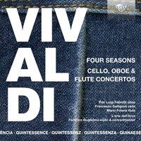 Quintessence Vivaldi: Four Seasons, Cello, Oboe & Flute Concertos