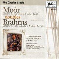 Moór & Brahms: Double Concertos