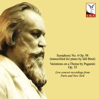 Brahms: Symphony No. 4, Variations on a Theme by Paganini & 8 Klavierstücke