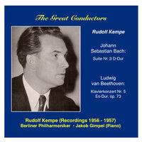 The Great Conductors: Rudolf Kempe (Bach - Beethoven) (1956-1957)