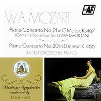Piano Concerto No. 21 in C Major, K. 467 / Piano Concerto No. 20 in D Minor, K. 466