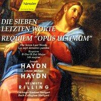 Haydn: 7 Last Words (The), Hob.Xx:2 / Haydn, M: Requiem in B-Flat Major, "Opus Ultimum"