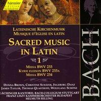 Bach, J.S.: Sacred Music in Latin 1