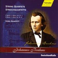 Brahms: String Quartet in C Minor, Op. 51