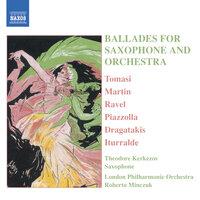 Ballades for Saxophone And Orchestra