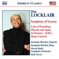Locklair: Symphony of Seasons / Harp Concerto / Lairs of Soundings