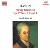 Haydn: String Quartets Op. 17, Nos. 1, 2 and 4