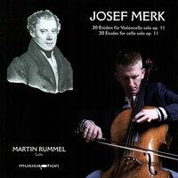 Merk: 20 Etudes for cello solo, Op. 11 (ed. M. Rummel)