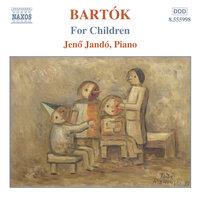 Bartok: Piano Music, Vol. 4: For Children